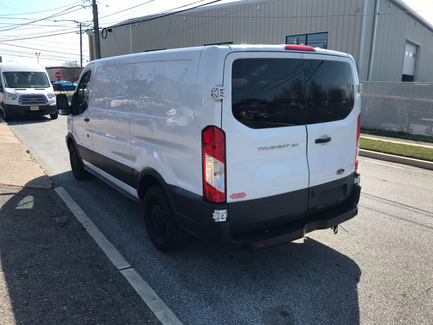 2016 White /Gray Ford Transit 150 Low Roof (1FTYE1ZM0GK) with an 3.7 V6 engine, Automatic transmission, located at 577 Chester Pike, Prospect Park, PA, 19076, (610) 237-1015, 39.886154, -75.302338 - Photo#4